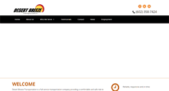 Desktop Screenshot of desertbreezetrans.com